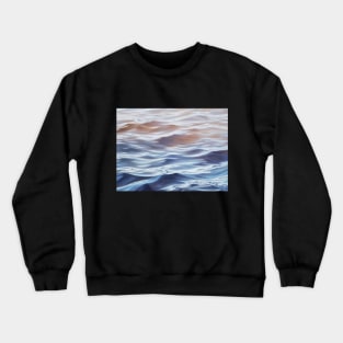 Out from Under - lake water painting Crewneck Sweatshirt